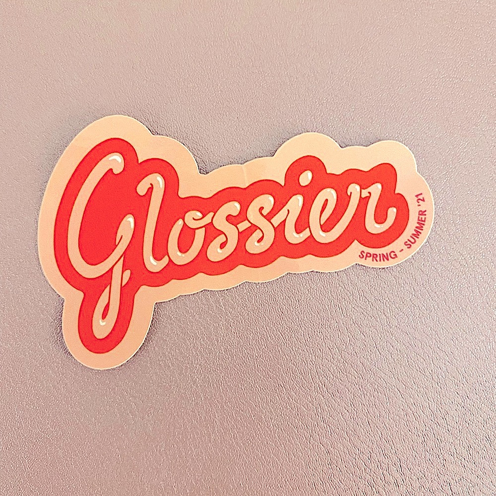 π π Glossier Spring/Summer β21 Sticker π₯° - Picture 1 of 1